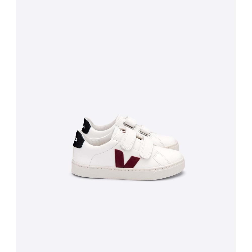 Veja ESPLAR CHROMEFREE Joggesko Barn White/Black | NO 836OKI